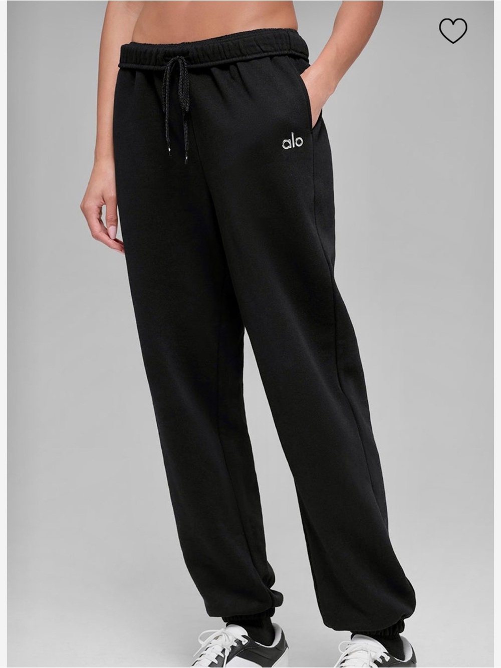 ALO Yoga Women's Accolade Black Sweatpants